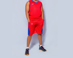 Ashsport Basketball Kit (Red & Pink)